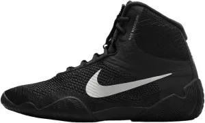 Nike Tawa Men's Wrestling Shoes (CI2952-001, Black/Black/Metallic Silver) Size 13
