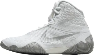 Nike Tawa Men's Wrestling Shoes (CI2952-100, White/White/Metallic Silver) Size 8