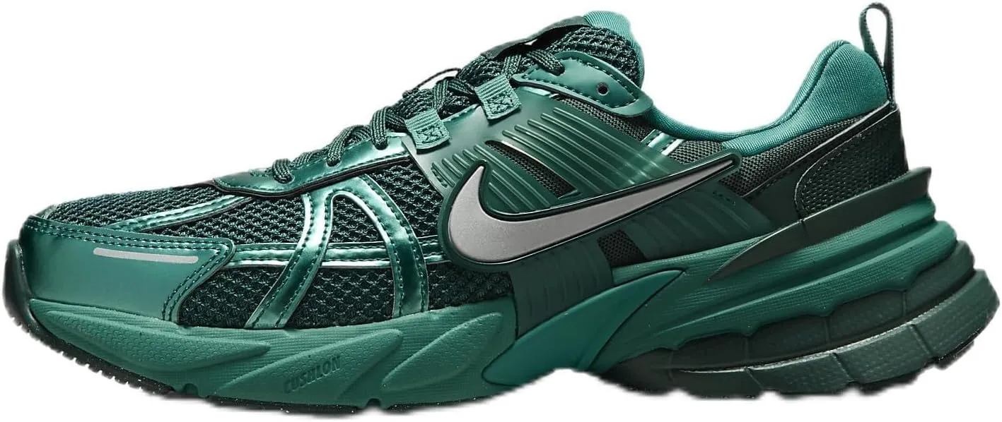 Nike V2K Run Shoes (HF5050-361, Bicoastal/Vintage Green/Metallic Silver) Size 7.5