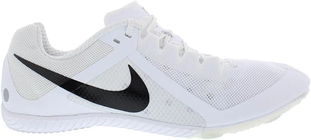 Nike Zomo Rival Multi Unisex Shoes Size 9, Color: Alpha White/Black/Metallic Silver-White