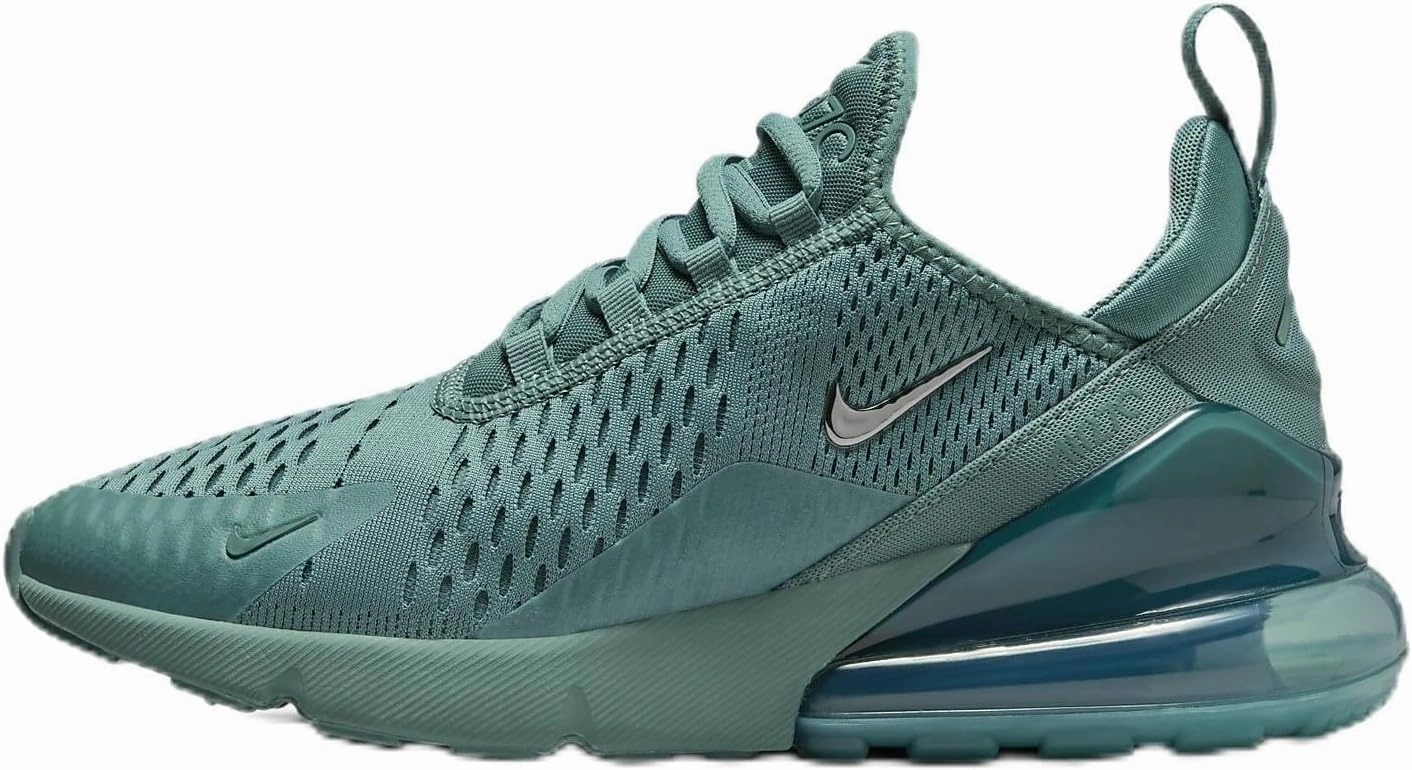 Nike Air Max 270 Women's Shoes (HF5127-361, Bicoastal/Metallic Silver/Chrome) Size 5
