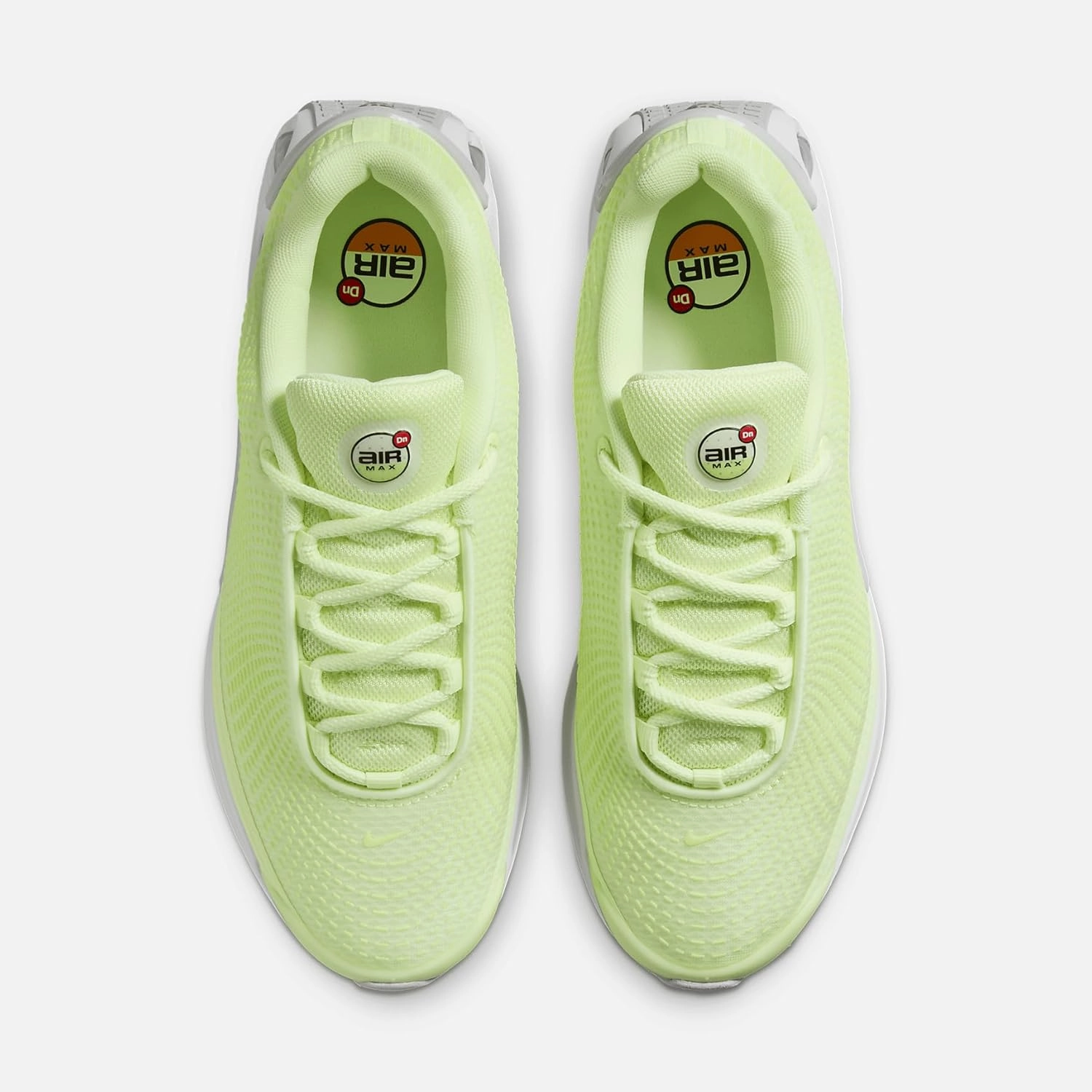 Nike Air Max Dn SE Women's Shoes (HJ9636-701, Barely Volt/Metallic Silver/White/White)