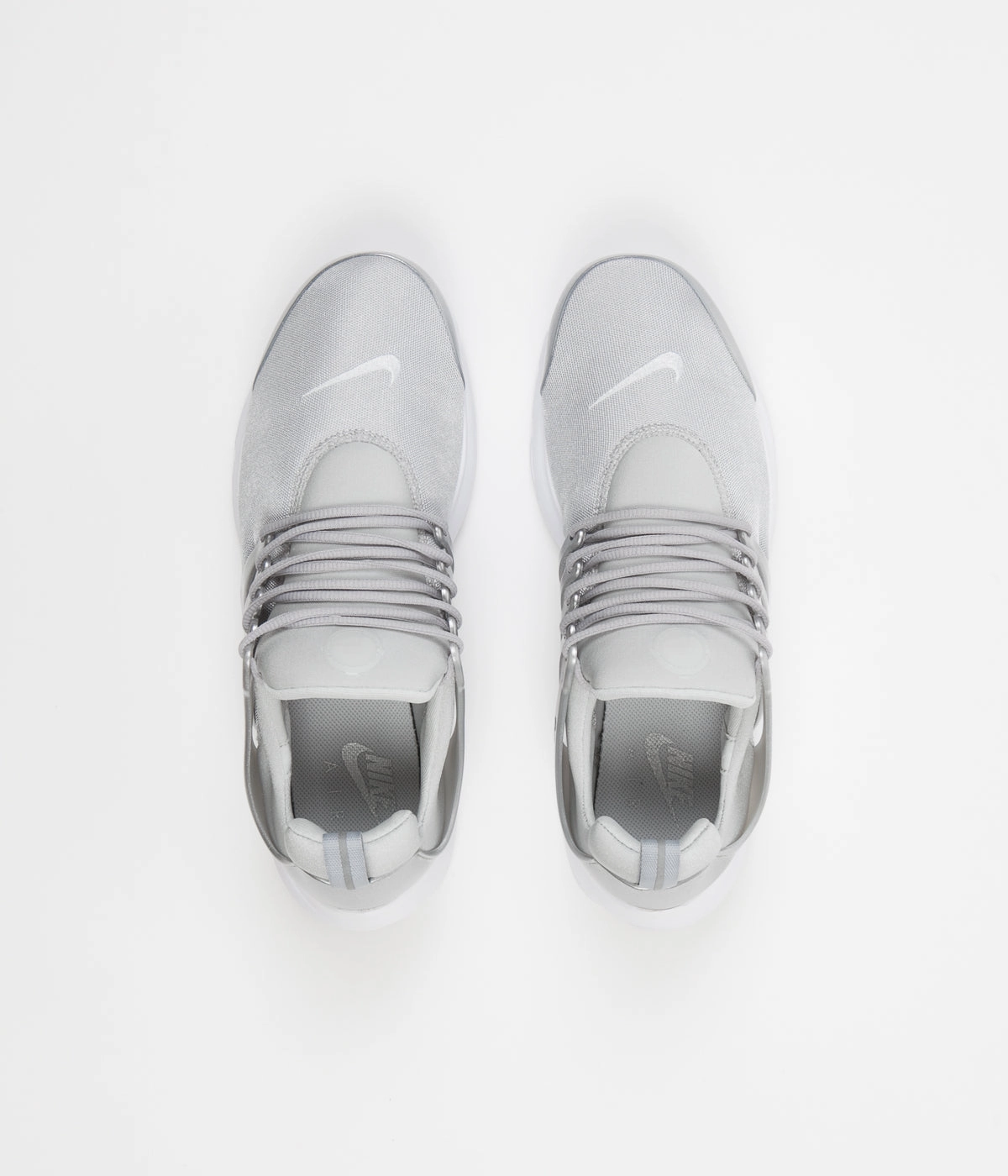Nike Air Presto Premium Shoes - Metallic Silver / Pure Platinum - White