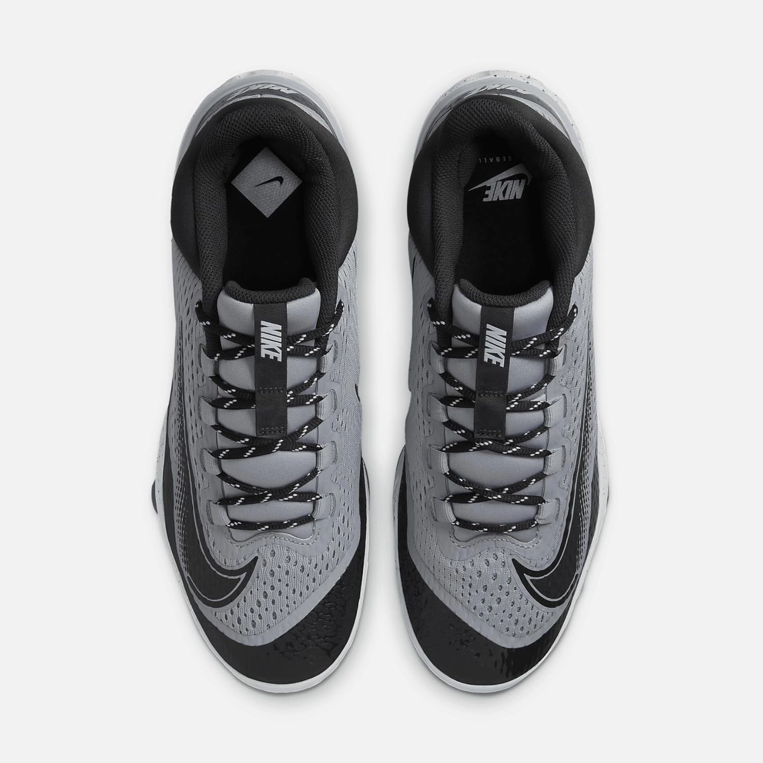 Nike Alpha Huarache Elite 4 Low MCS JRD Baseball Cleats (FZ1362-400, Midnight Navy/Midnight Navy/Metallic Gold)