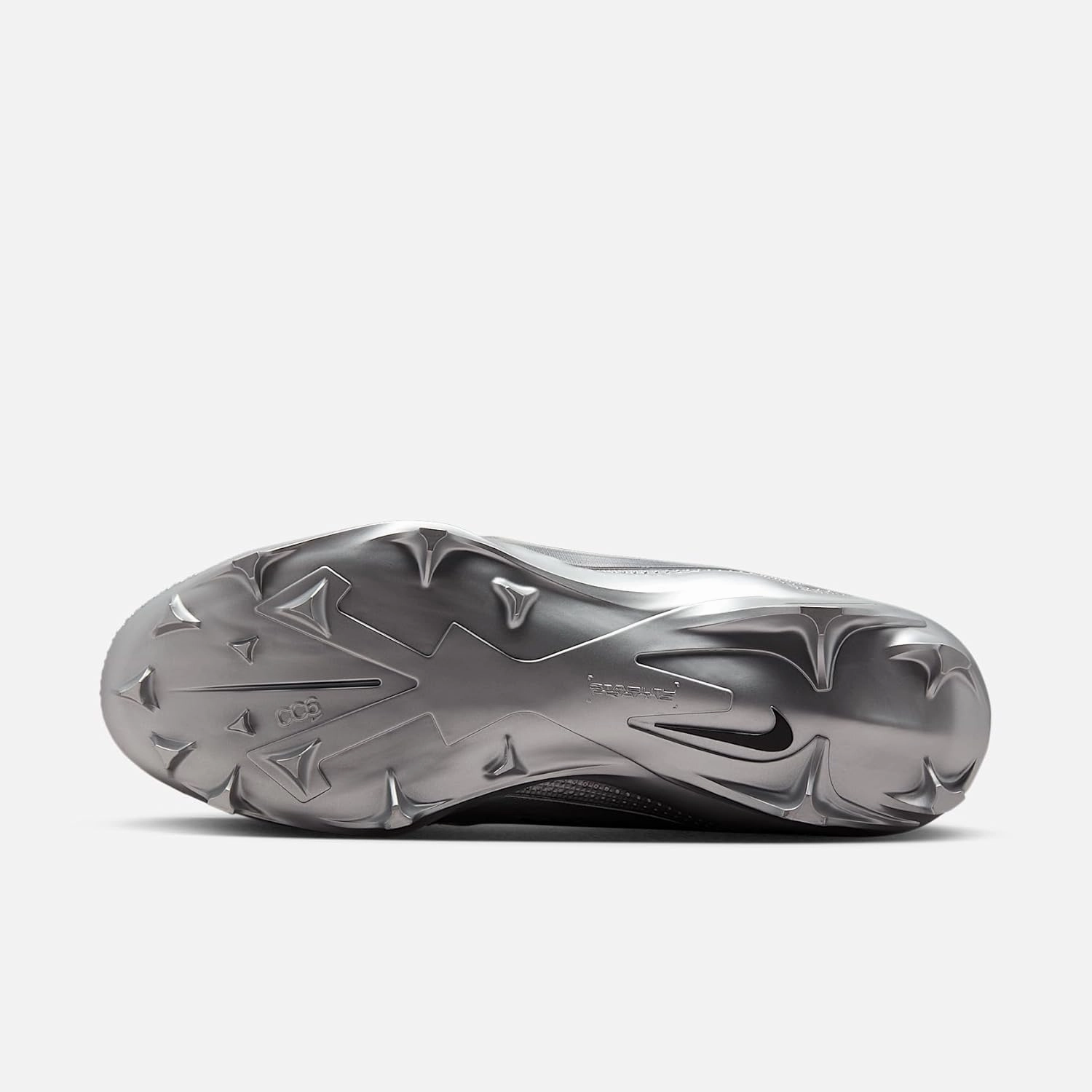 Nike Alpha Menace 4 Elite Saquon Barkley Football Cleats (Black/Wolf Grey/Metallic Silver)