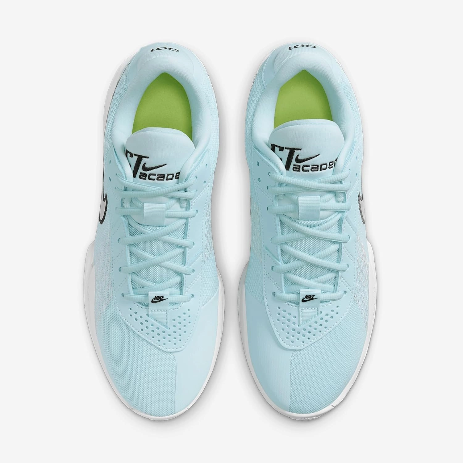 Nike G.T. Cut Academy Basketball Shoes (FB2599-400, Glacier Blue/White/Photon Dust/Metallic Silver)