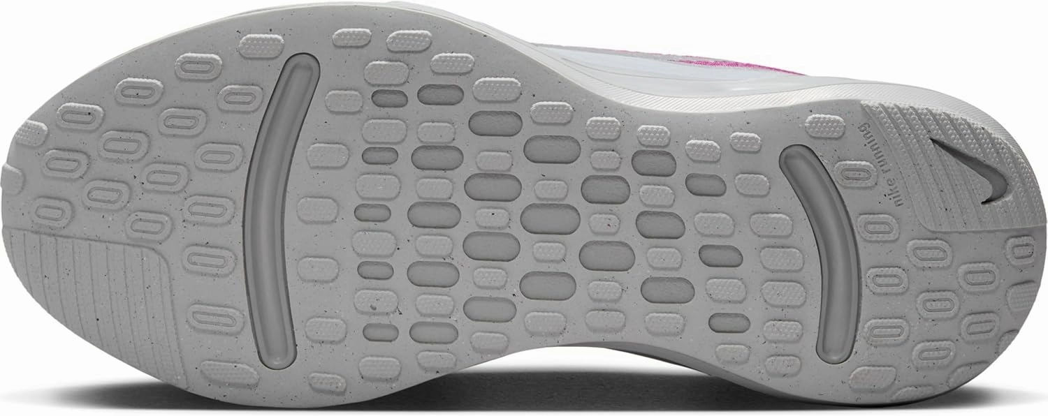 Nike Journey Run PRM Women's Road Running Shoes (FZ3090-500, Hot Fuchsia/Wolf Grey/Metallic Silver)