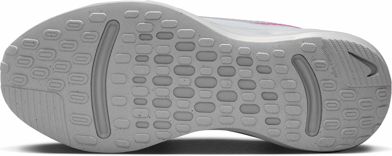 Nike Journey Run PRM Women's Road Running Shoes (FZ3090-500, Hot Fuchsia/Wolf Grey/Metallic Silver)