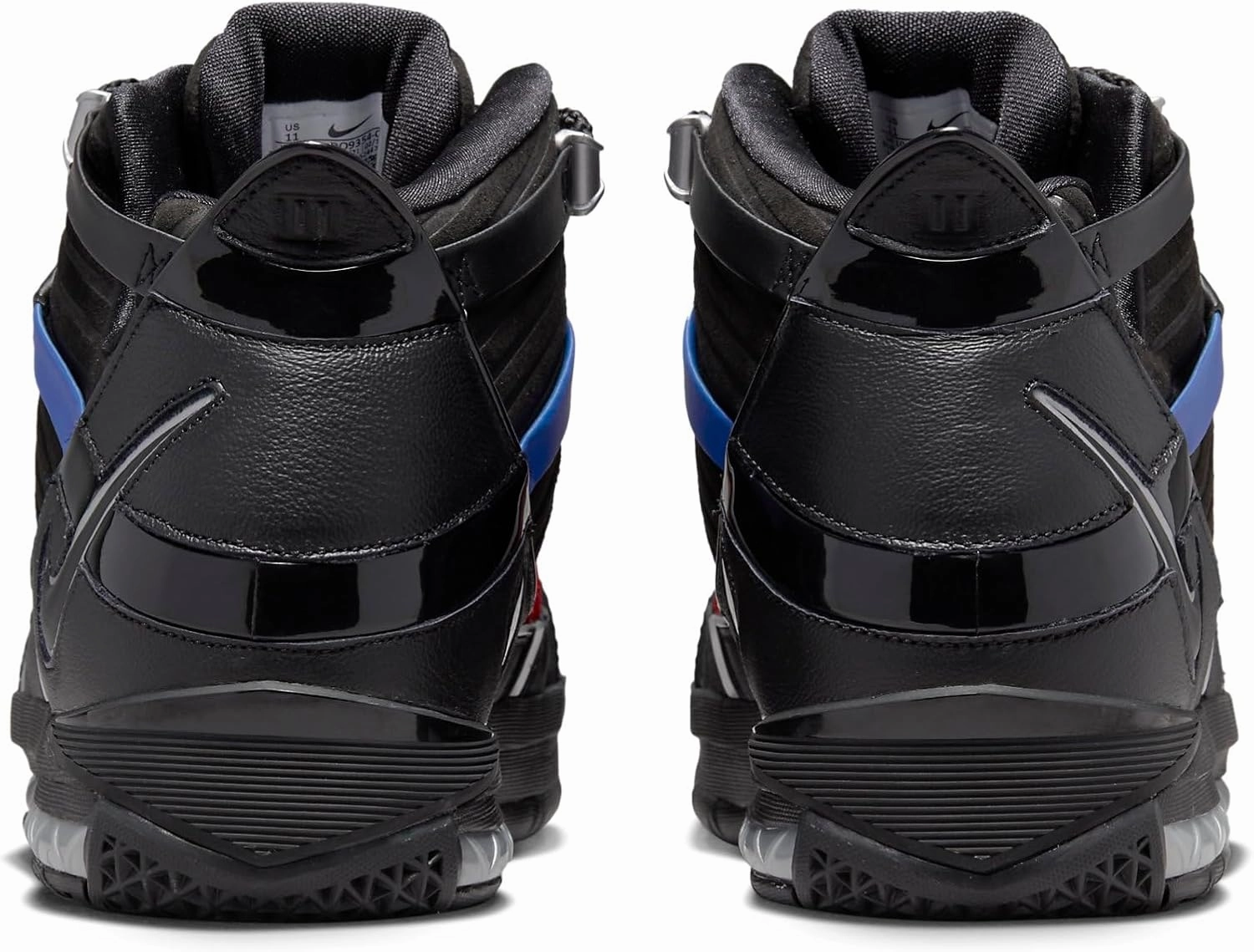 Nike Men's Zoom Lebron III QS Black/Metallic Silver (DO9354 001)