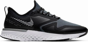 Nike Odyssey React Shield Mens Running Trainers BQ1671 Sneakers Shoes (UK 7.5 US 8.5 EU 42, Black Metallic Silver 003)