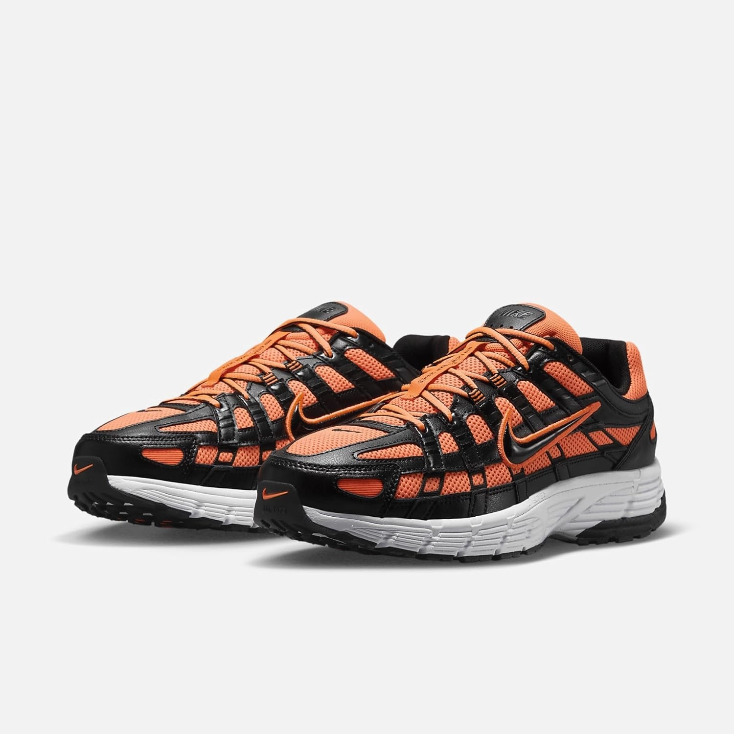 Nike P-6000 Men's Shoes (CD6404-801, Hyper Crimson/White/Metallic Silver/Black)