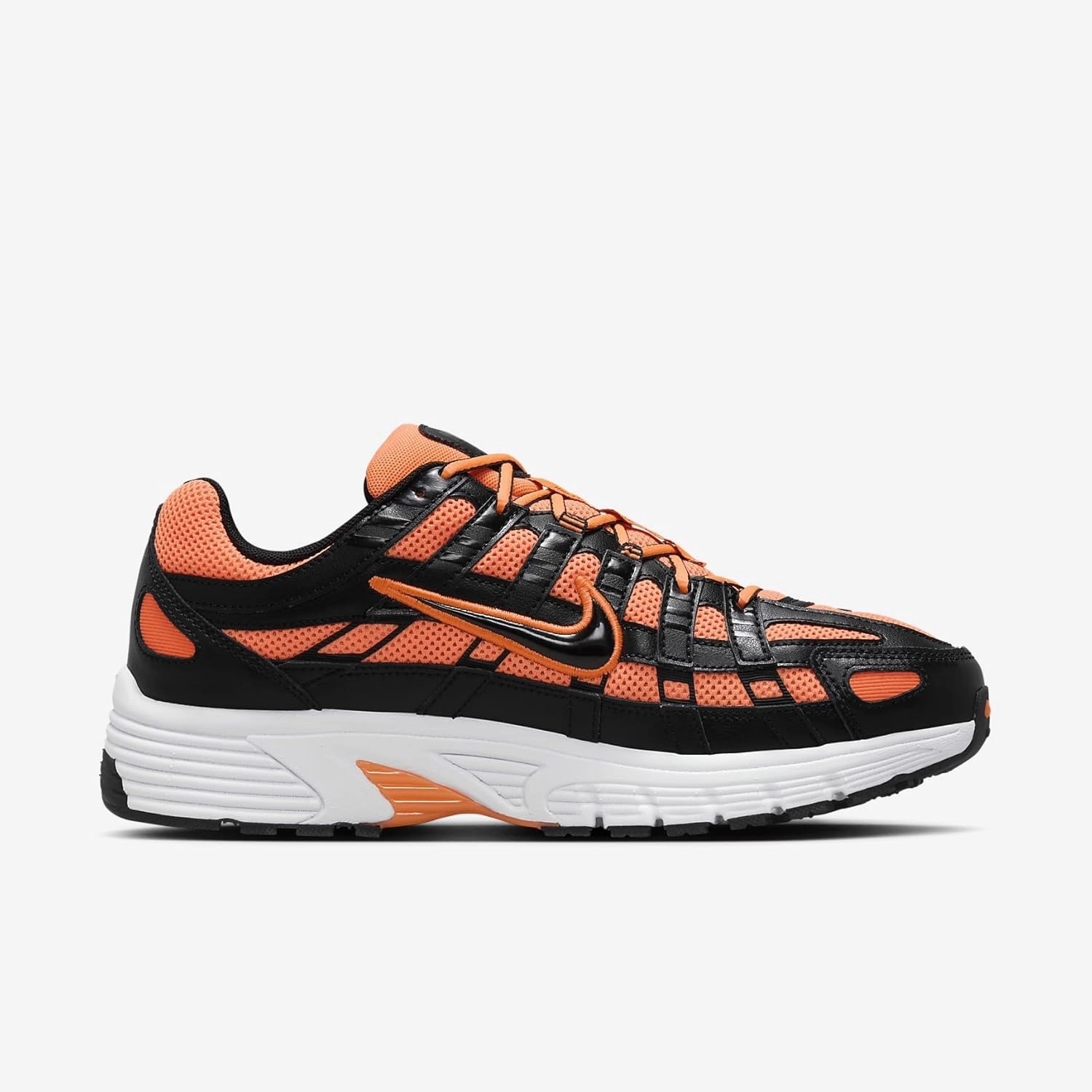 Nike P-6000 Men's Shoes (CD6404-801, Hyper Crimson/White/Metallic Silver/Black)