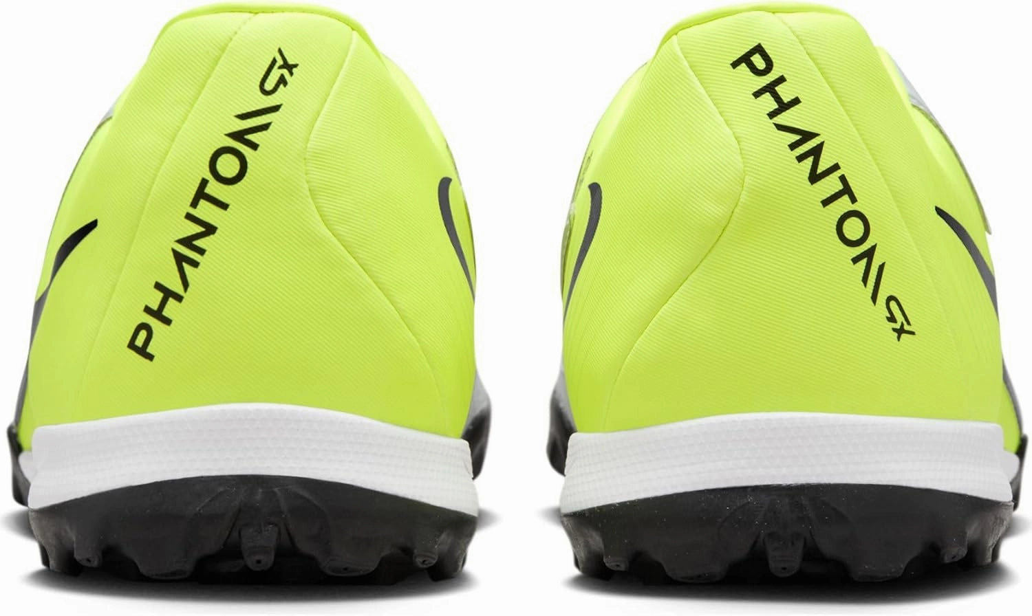 Nike Phantom GX 2 Academy TF Low-Top Soccer Shoes (FJ2577-003, Metallic Silver/Volt/Black)