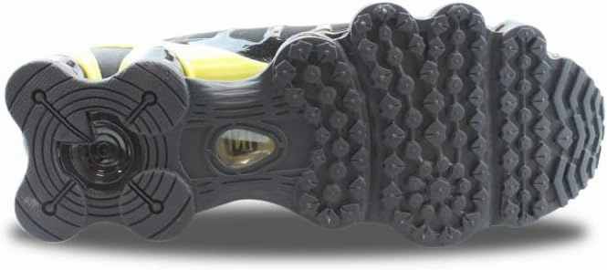 Nike Shox TL Men's Shoes (CN0151-002, Black/Dynamic Yellow/Metallic Silver)