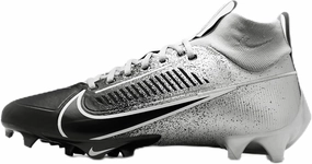 Nike Vapor Edge Pro 360 2 Men's Football Cleats (HF3454-003, Metallic Silver/White/Light Smoke Grey/Black) Size 15
