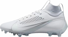 Nike Vapor Edge Pro 360 2 Men's Football Cleats White/Metallic Silver DA5456-100 11.5
