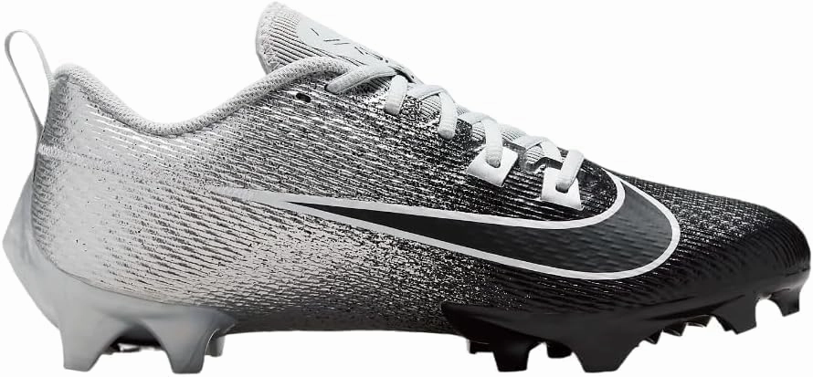 Nike Vapor Edge Speed 360 2 Football Cleats (Metallic Silver/Black-White, US Footwear Size System, Adult, Men, Numeric, Medium, 8)
