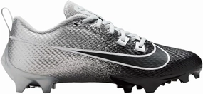 Nike Vapor Edge Speed 360 2 Football Cleats (Metallic Silver/Black-White, US Footwear Size System, Adult, Men, Numeric, Medium, 8)