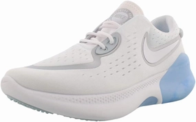 Nike Women's Training Walking Shoe, White/White-Metallic Silver-Aura, 9