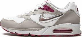 Nike Womens WMNS Air Max Correlate 511417 102 - Size 12 White/Metallic Silver