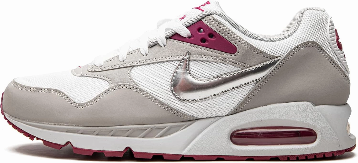 Nike Womens WMNS Air Max Correlate 511417 102 - Size 12 White/Metallic Silver
