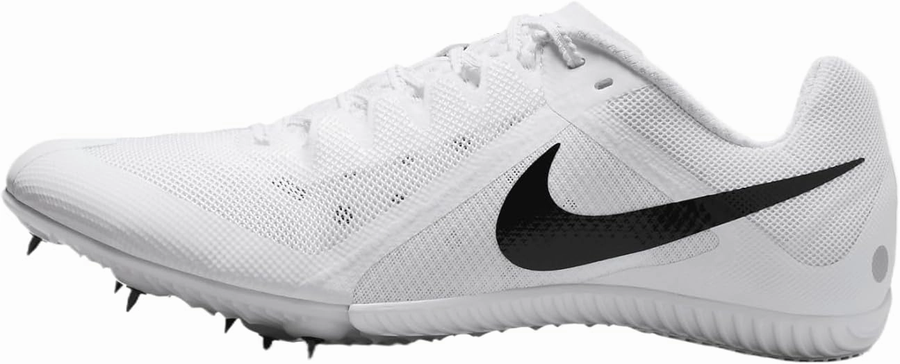 Nike Zoom Rival Track & Field Multi-Event Spikes (FZ9664-100, White/Metallic Silver/Black) Size 9
