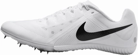 Nike Zoom Rival Track & Field Multi-Event Spikes (FZ9664-100, White/Metallic Silver/Black) Size 9
