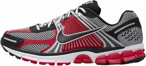 Nike Zoom Vomero 5 Men's Shoes (HV0926-095, Metallic Silver/University Red/White/Black) Size 9