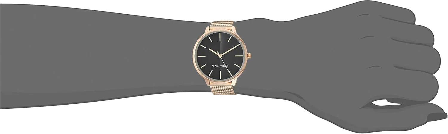 Nine West Women's Mesh Bracelet Watch