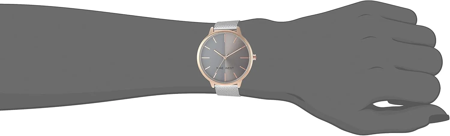 Nine West Women's Mesh Bracelet Watch