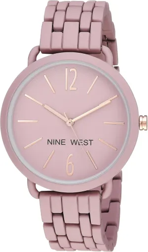 Nine West Women's Rubberized Bracelet Watch