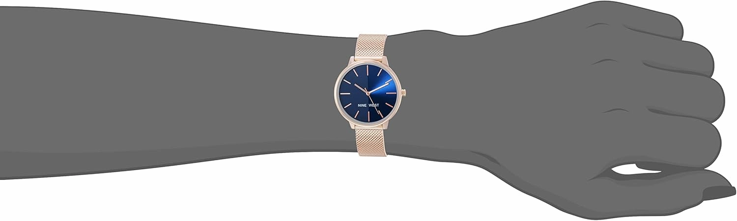 Nine West Women's Mesh Bracelet Watch