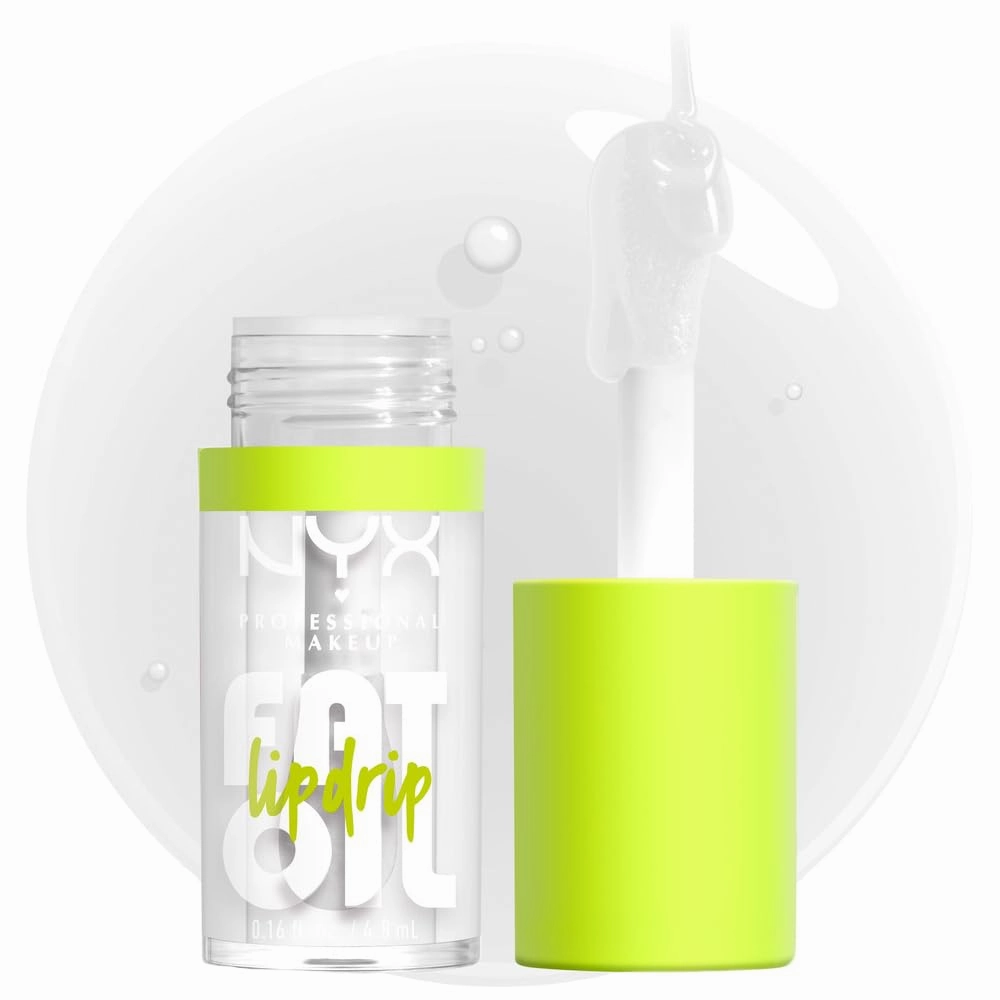 NYX PROFESSIONAL MAKEUP Fat Oil Lip Drip, Moisturizing Lip Oil Gloss, Vegan Tinted Formula, Up to 12 HR Hydration