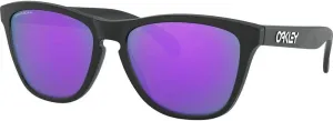 Oakley Frogskins Matte Black Violet Sunglasses