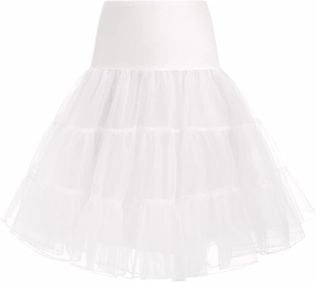 ODIZLI Women 50s Petticoat Skirts Tutu Crinoline Slips Underskirts