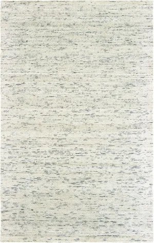Oriental Weavers Lucent Hand-Made Wool Blend Area Rug - 45902-6' x 9' - in Solid Sand - Modern Style, Hand-Made Wool and Viscose Rugs, Dining, Living Room Rug