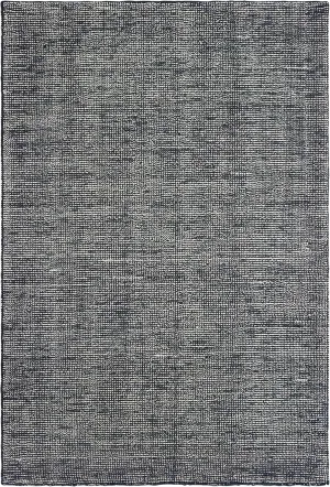 Oriental Weavers Lucent Hand-Made Wool Blend Area Rug - 45904-6' x 9' - in Charcoal - Modern Style, Hand-Made Wool and Viscose Rugs, Dining, Living Room Rug