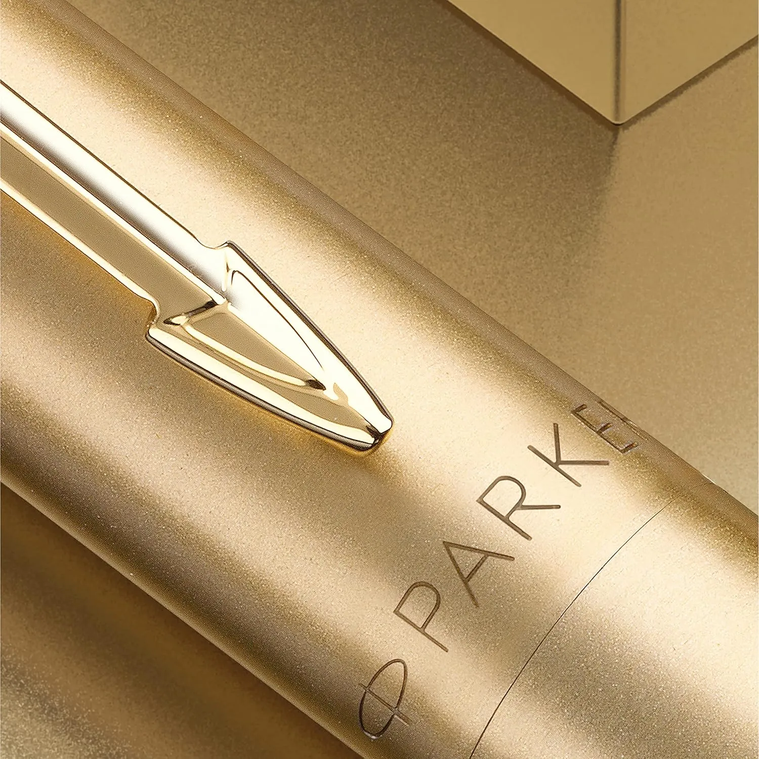 Parker Jotter XL Ballpoint Pen | Monochrome Matte Gold | Medium Point | Blue Ink | Gift Box