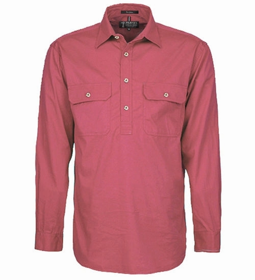 Pilbara Wmns Closed Front Long Sleeve Shirt