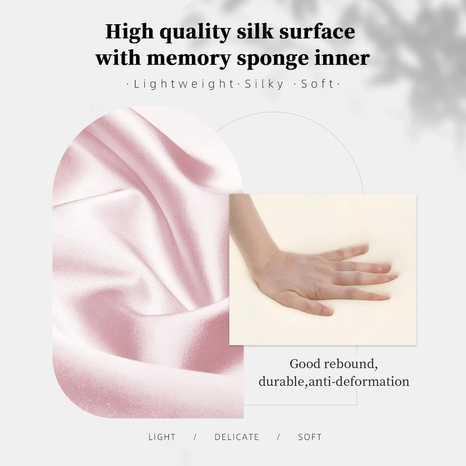 Pillow Inserts for Evelyne TPM, Purse Pillow Compatible with Evelyne 16, Soft Memory Foam Pillow to Keep Shape without Overfull (Pink, EvelyneTPM)
