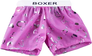Pink Satin Heart Boxer Teddy Bear Clothes Fits Most 14"-18" Build-a-Bear and Make Your Own Stuffed Animals