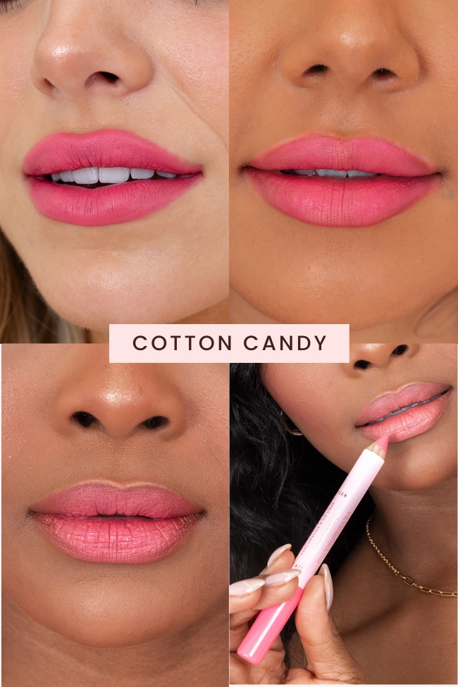 Pink Lily Beauty Double Bloom Dual Lipstick & Lip Liner - Cotton Candy FINAL SALE