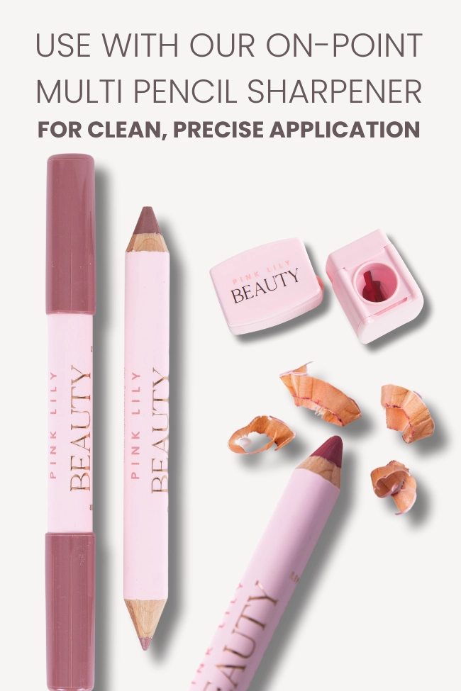 Pink Lily Beauty Double Bloom Dual Lipstick & Lip Liner - Cotton Candy FINAL SALE