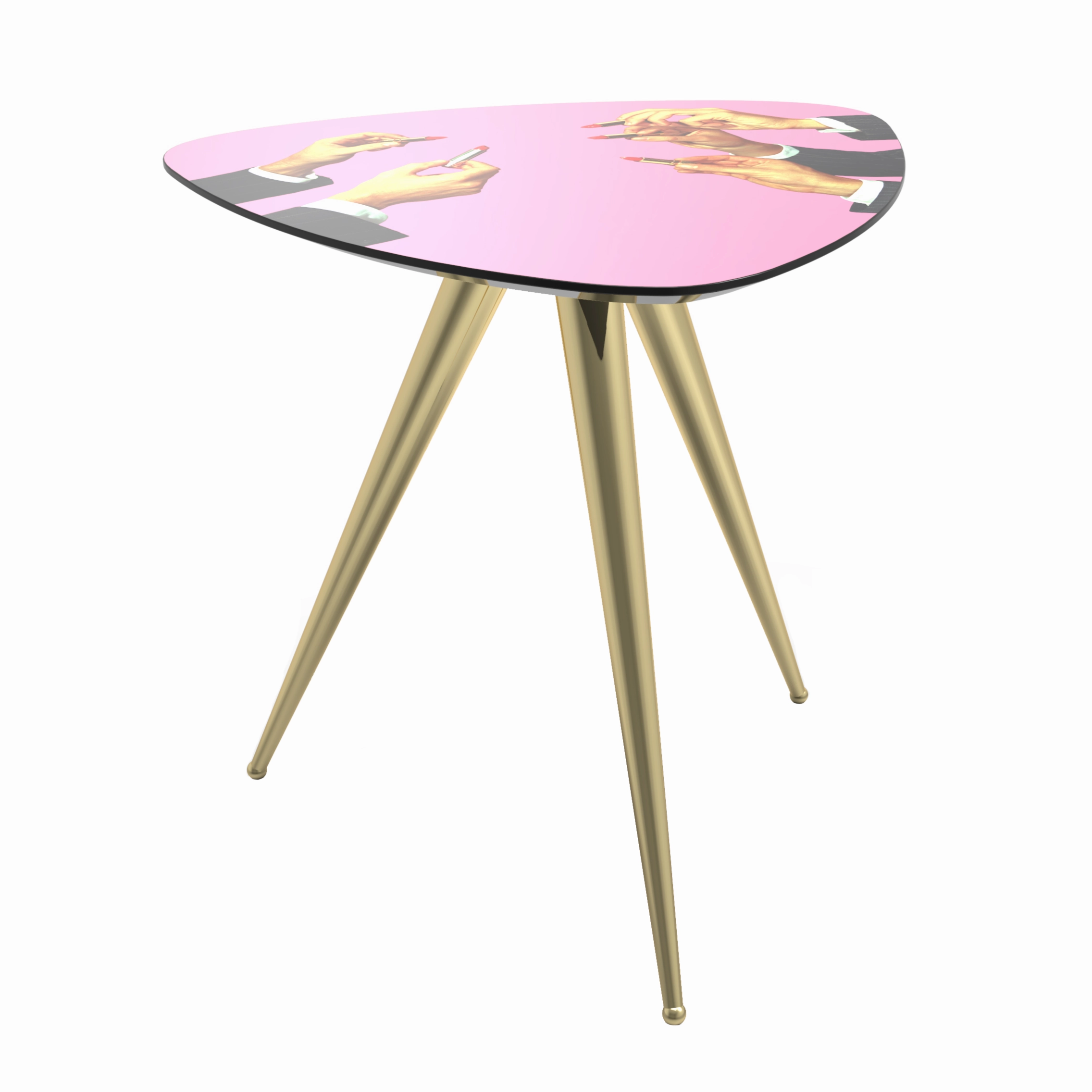 Pink Lipstick Side Table | Toiletpaper