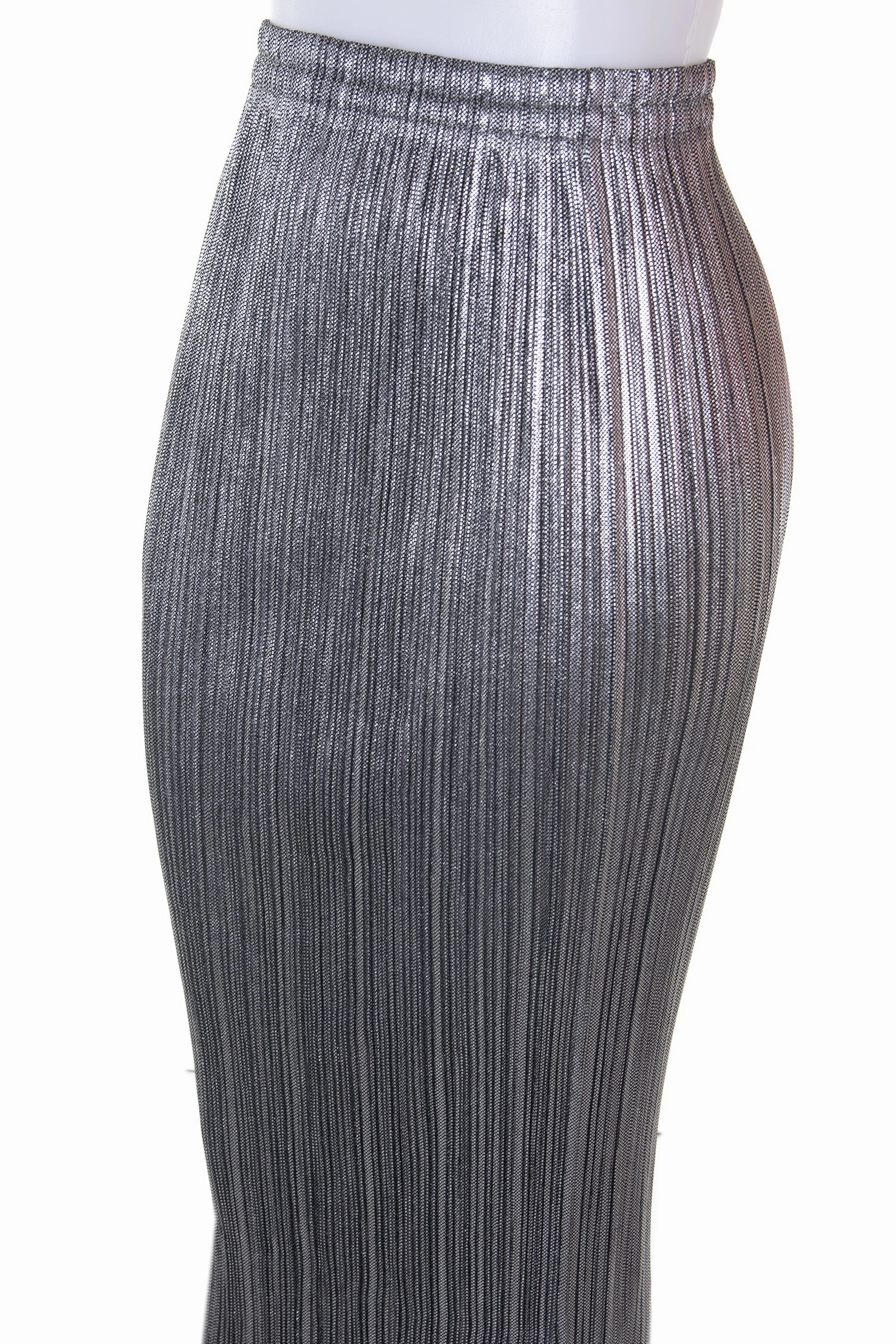 Pleats Please Silver Skirt