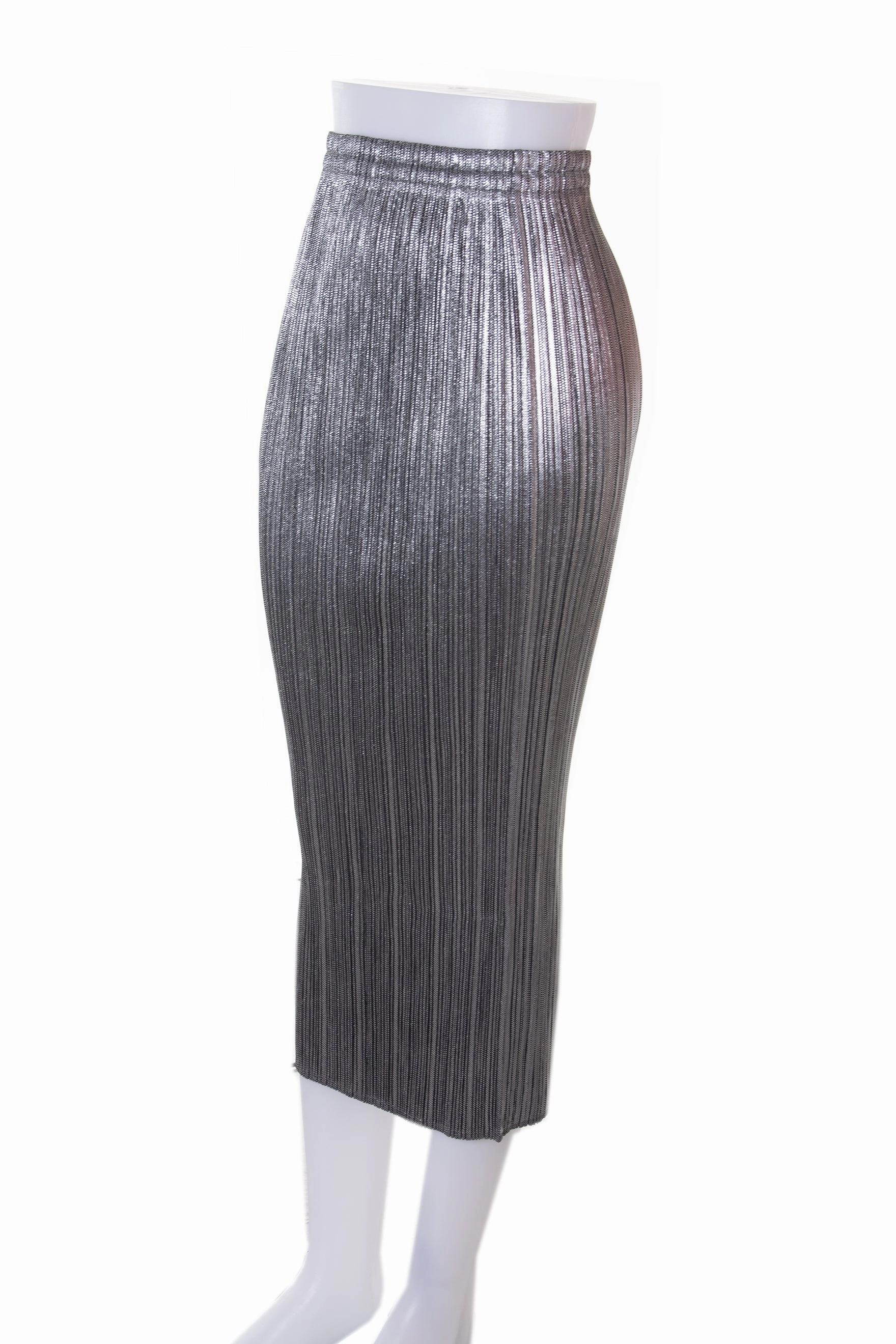 Pleats Please Silver Skirt