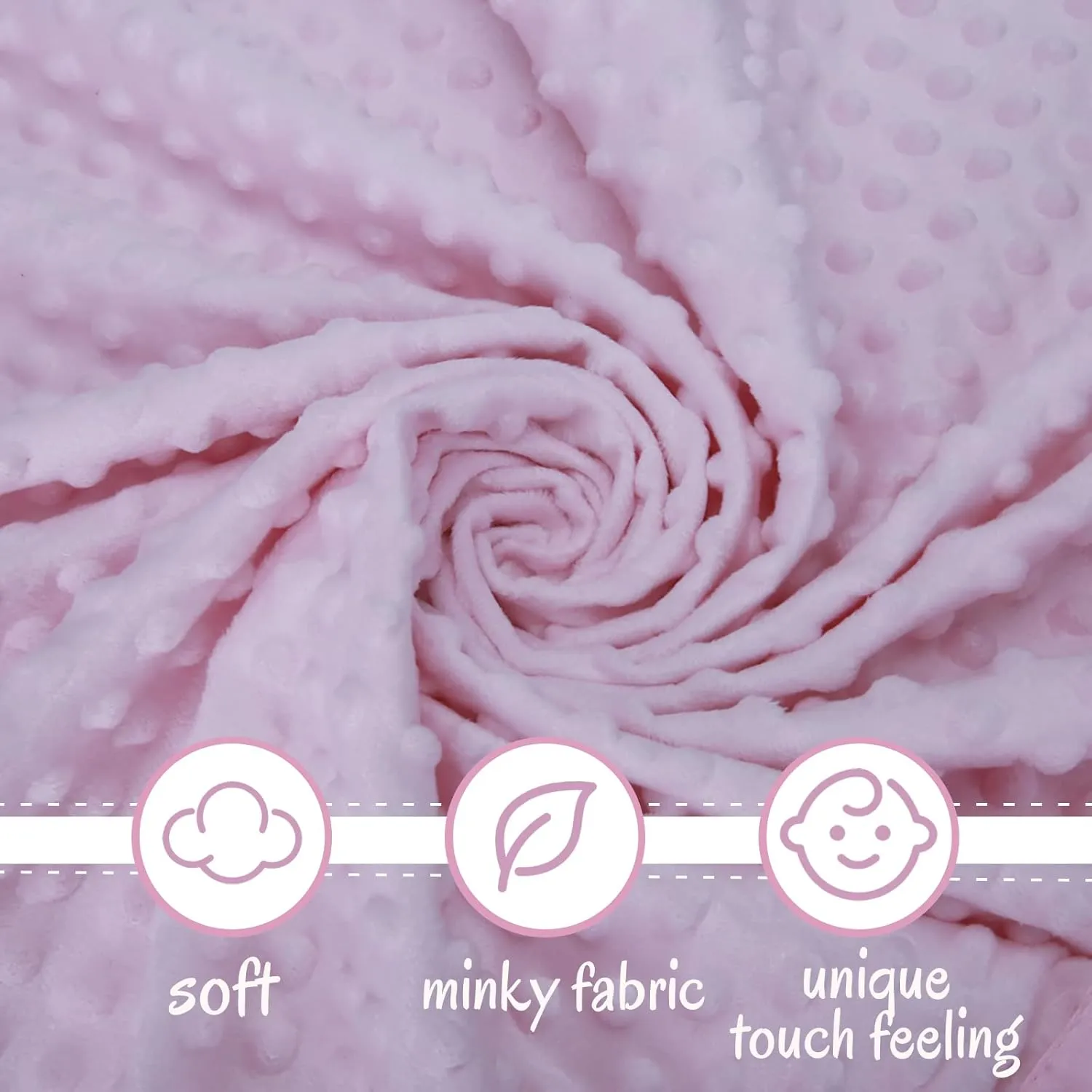Pro Goleem Unicorn Loveys for Babies Soft Plush Pink Security Blanket for Girls Snuggle Toy Stuffed Animal Lovies for Babies Baby Girl Gifts for Newborn, Infant and Toddler, 16 Inch