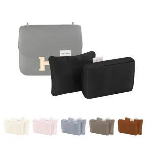 Purse Shaper Pillow Insert for Constance 18 Bag, KINGS IN BAG Luxury Bag Shaper Compatible with Constance 18 Handbag, Soft-touch and Lightweight Inner Pillow, Down Cotton Inner(Black, Constance 19)