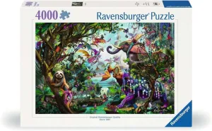 Ravensburger Tropical Dragons 4000 Piece Jigsaw Puzzle for Adults - 12000812 - Handcrafted Tooling, Made in Germany, Every Piece Fits Together Perfectly