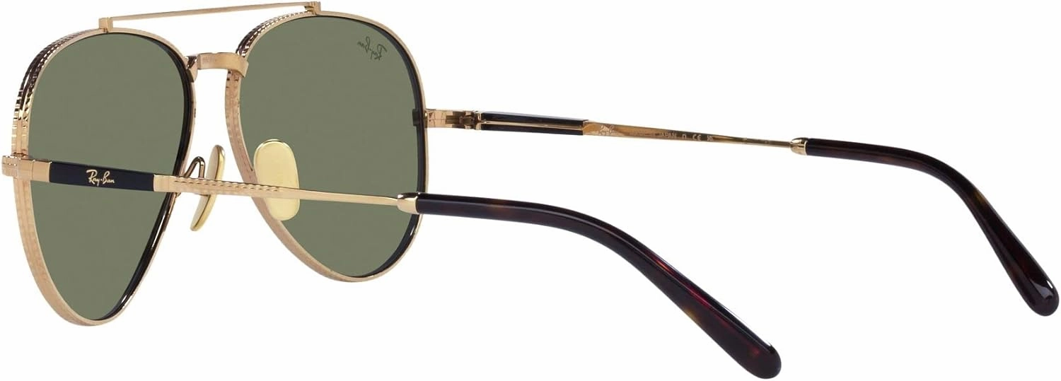 Ray-Ban Rb8225 Aviator Titanium Sunglasses
